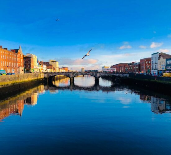 A sunny day in Cork Ireland